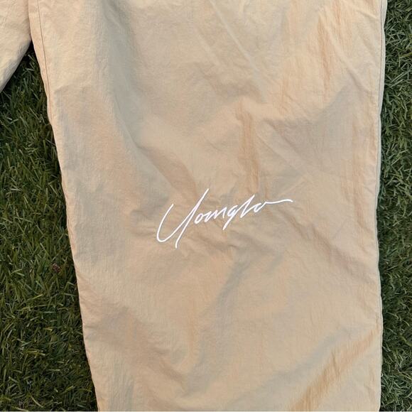 YoungLA Mens Retro Jumpsuit Track Pant Model #267 Windbreaker Althetic Jogger XL - Picture 5 of 10